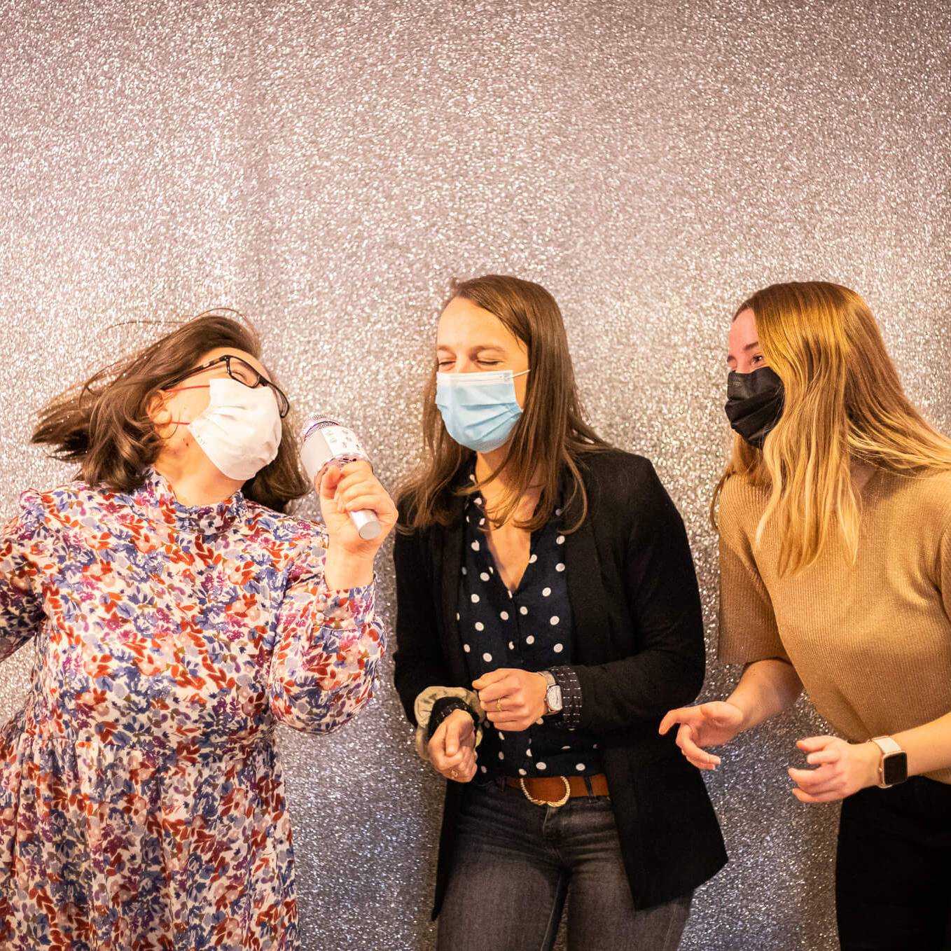 Marie, Pauline et Alexia