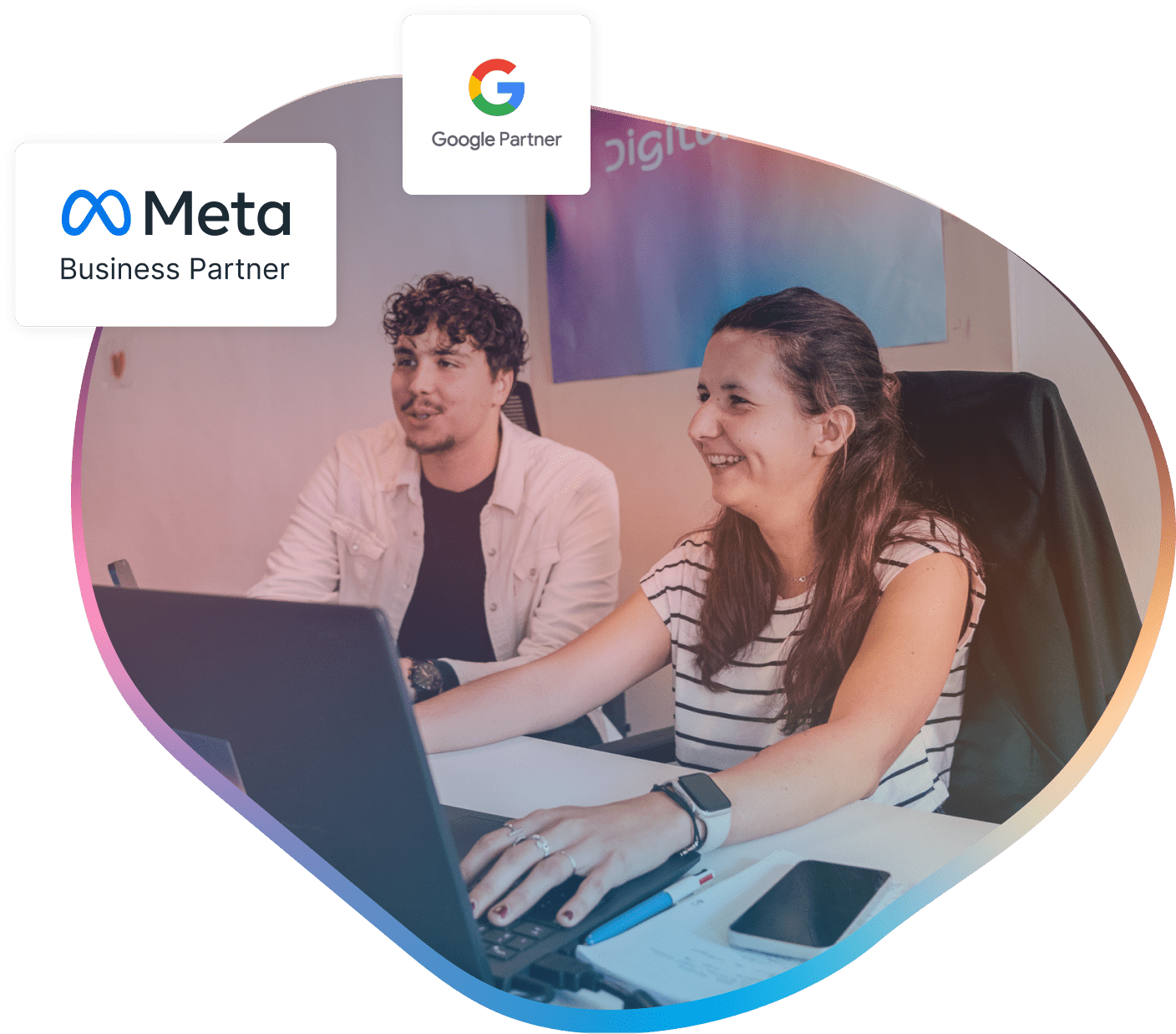 Technologie Meta business partner et Google Partner